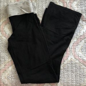 💀 VS Pink Fold Over Yoga Pants